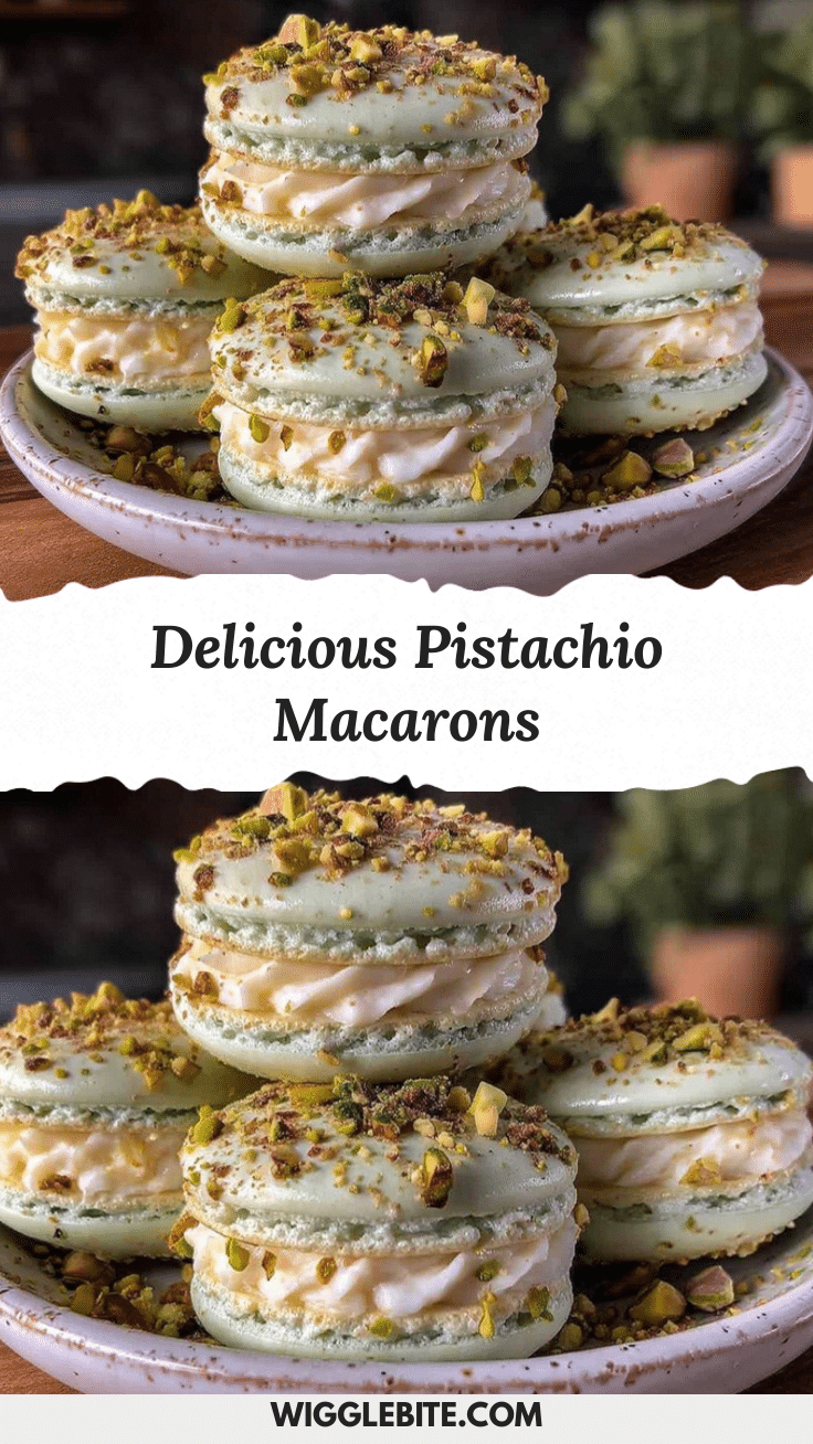 pistachio macarons recipe recipe