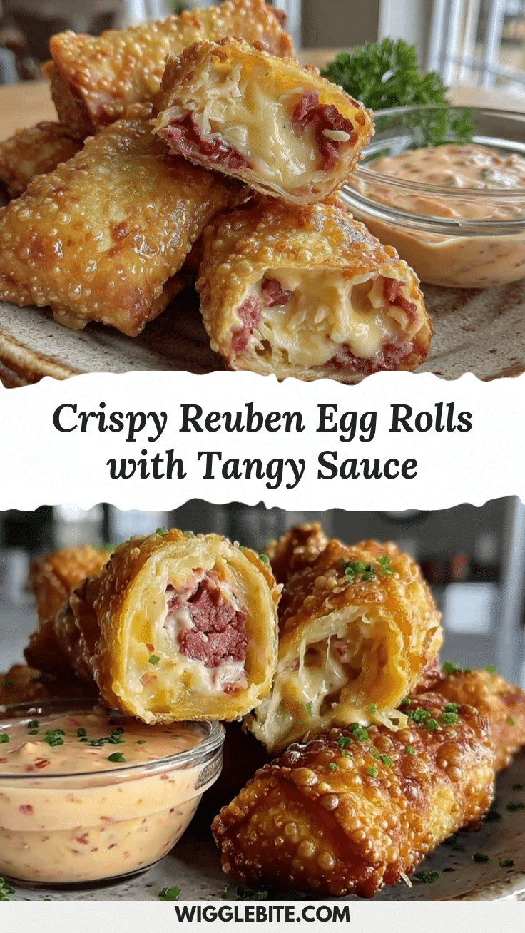Reuben egg rolls recipe