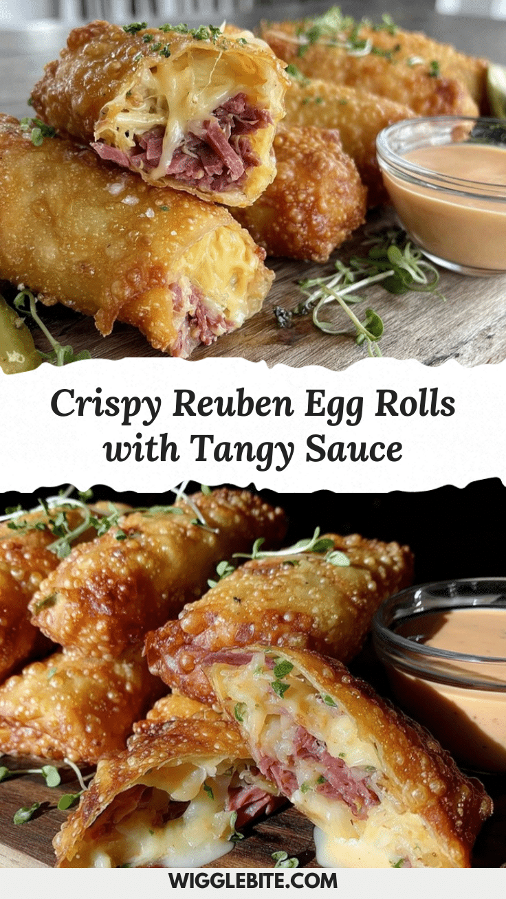 Reuben egg rolls recipe