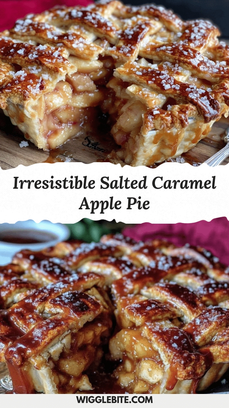 salted caramel apple pie recipe