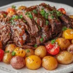 Slow Cooker Mississippi Pot Roast - featured image
