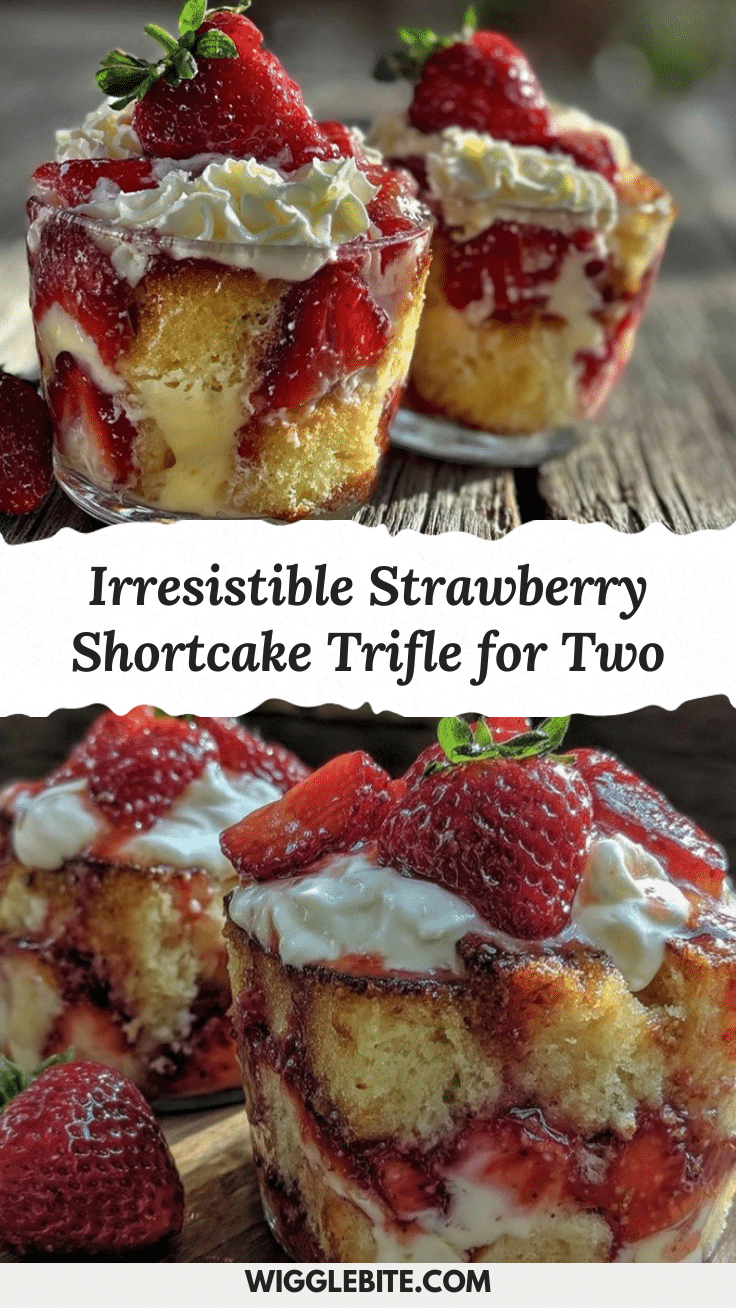 Strawberry Shortcake Trifle recipe