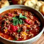 stuffed pepper soup - featured image