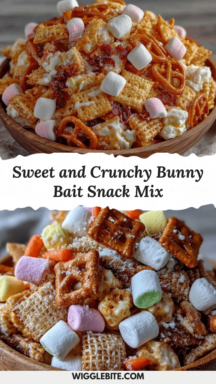 Sweet and Crunchy Bunny Bait Snack Mix recipe