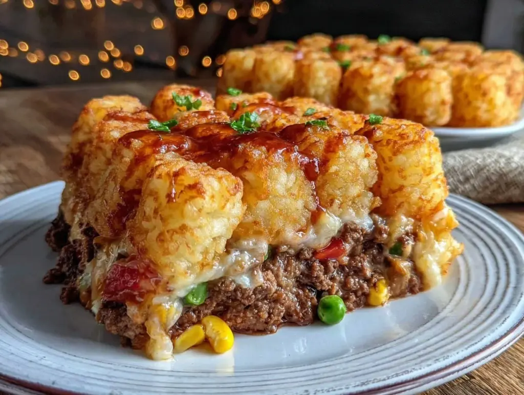 tater tot casserole - featured image