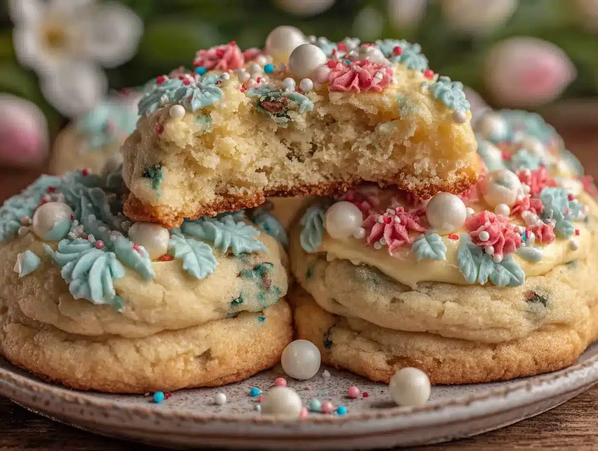 tender spring sugar cookies preparation steps