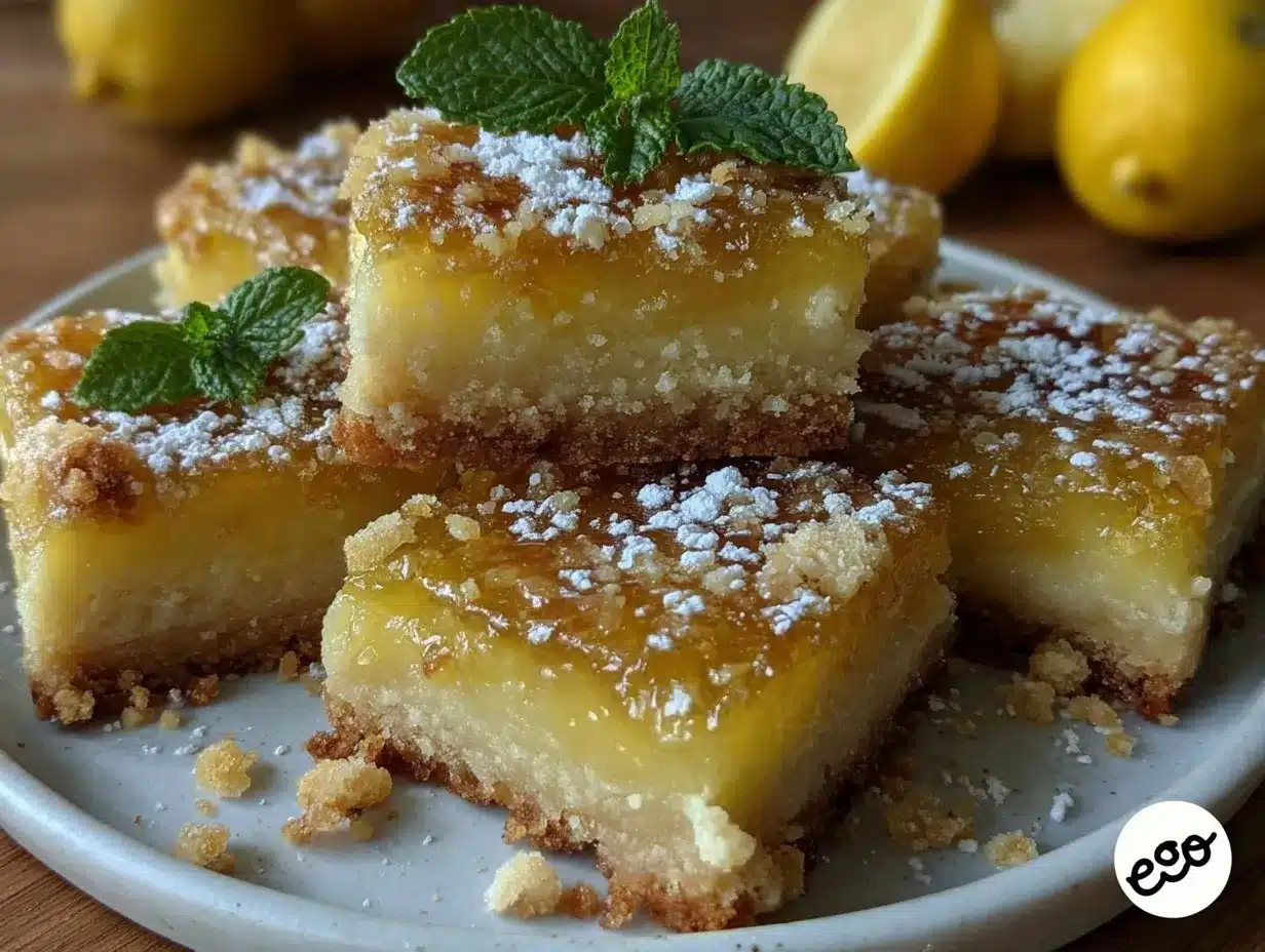 zesty lemon bars preparation steps