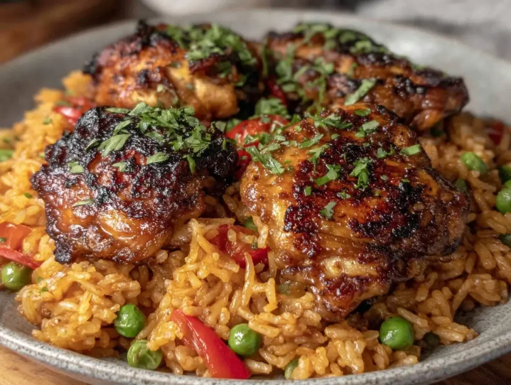 arroz con pollo recipe - featured image