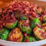 balsamic glazed brussels sprouts - featured image