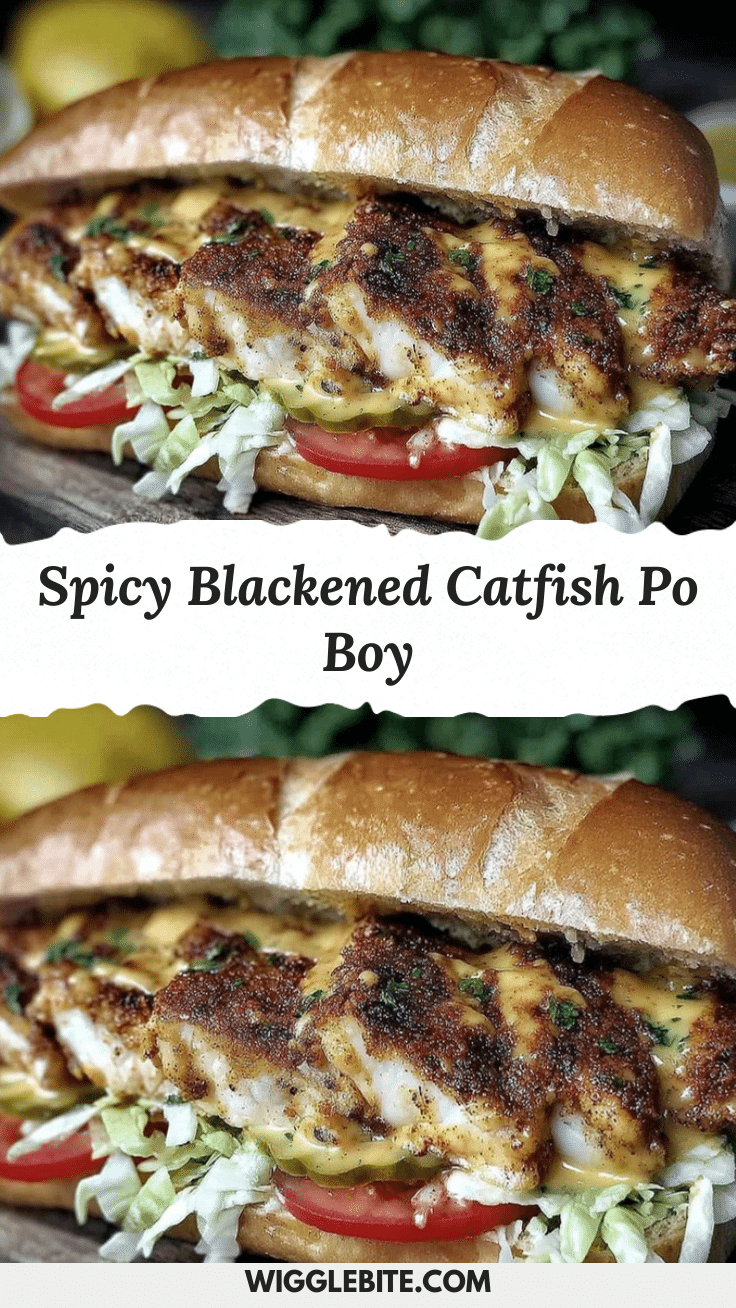 blackened catfish poboy sandwich recipe