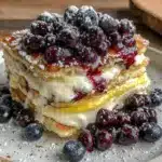 Blueberry Lemon Icebox Cake - featured image