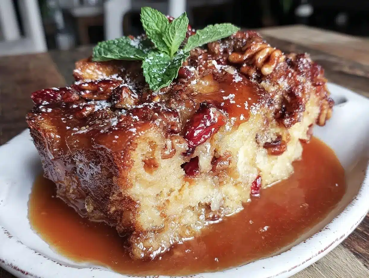 bourbon street bread pudding preparation steps