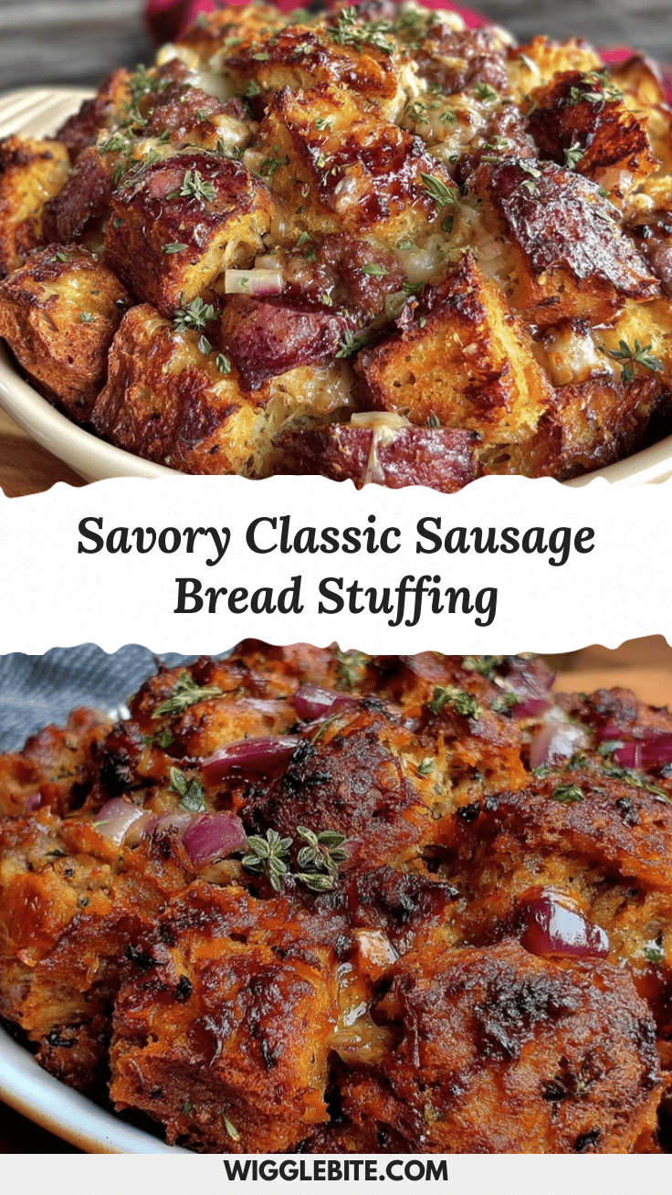 bread stuffing with sausage recipe
