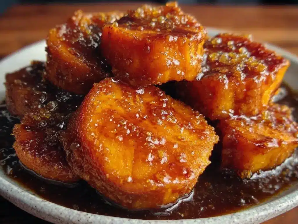 candied yams recipe - featured image