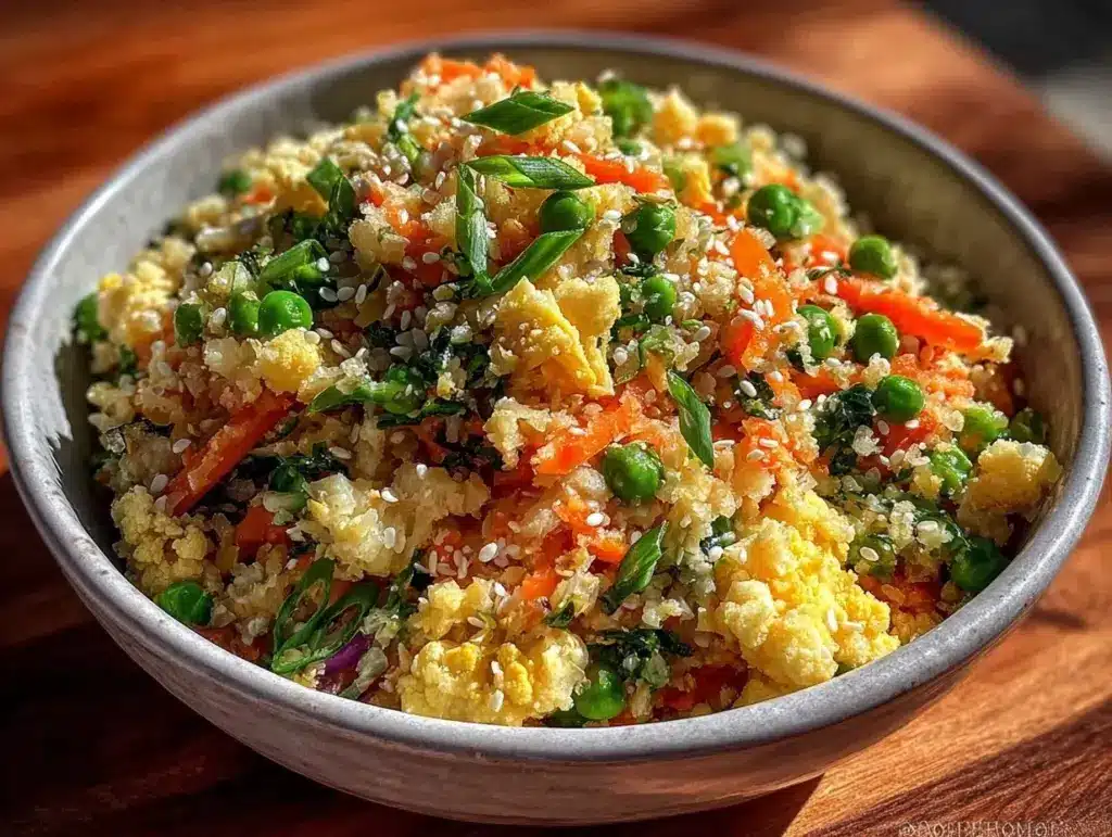 cauliflower fried rice - featured image