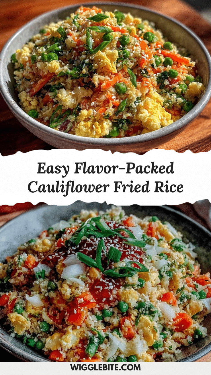 cauliflower fried rice recipe