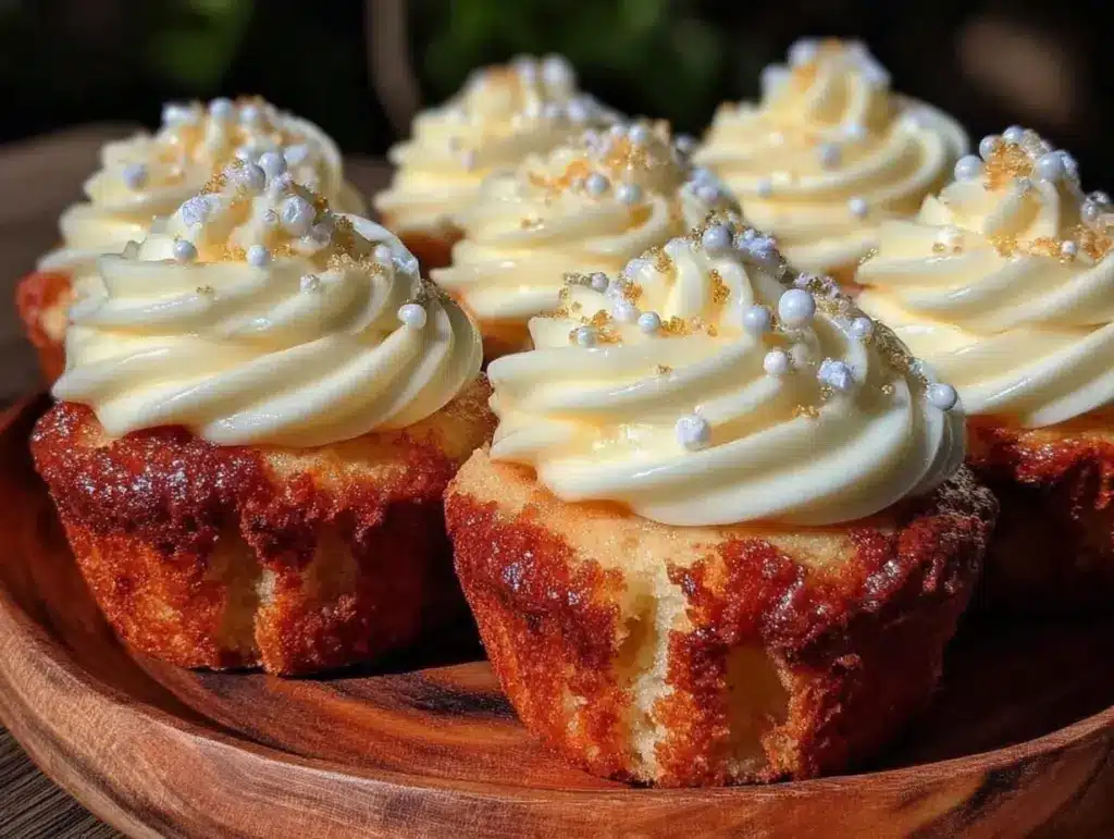 champagne cupcakes - featured image