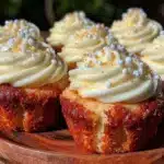 champagne cupcakes - featured image