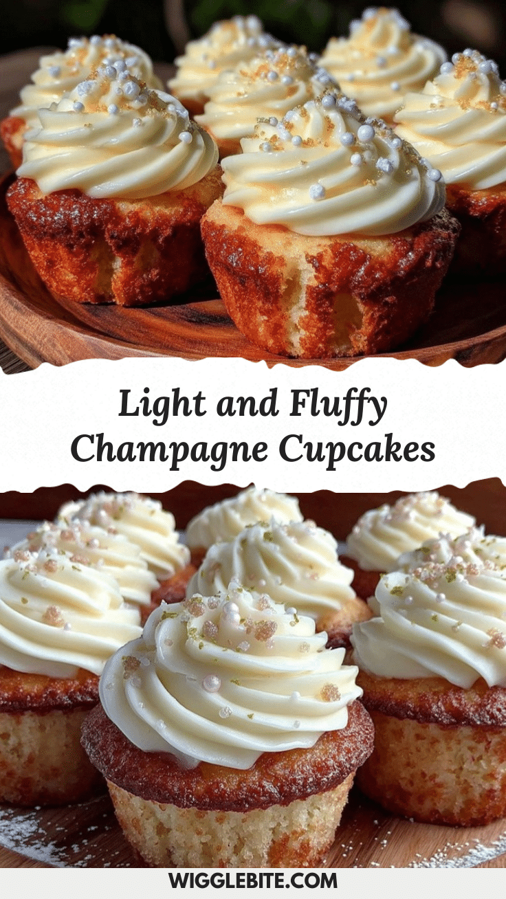 champagne cupcakes recipe