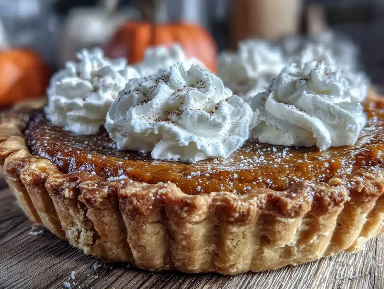 classic creamy pumpkin pie preparation steps