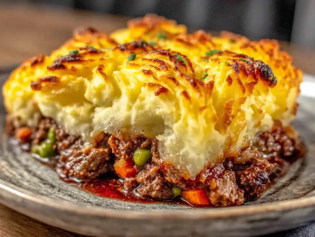 cozy shepherds pie recipe - featured image