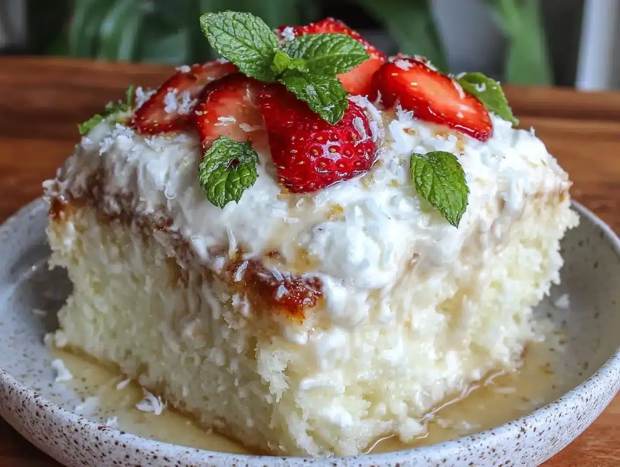 creamy authentic tres leches cake preparation steps