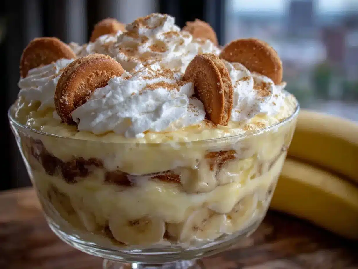 creamy banana pudding preparation steps