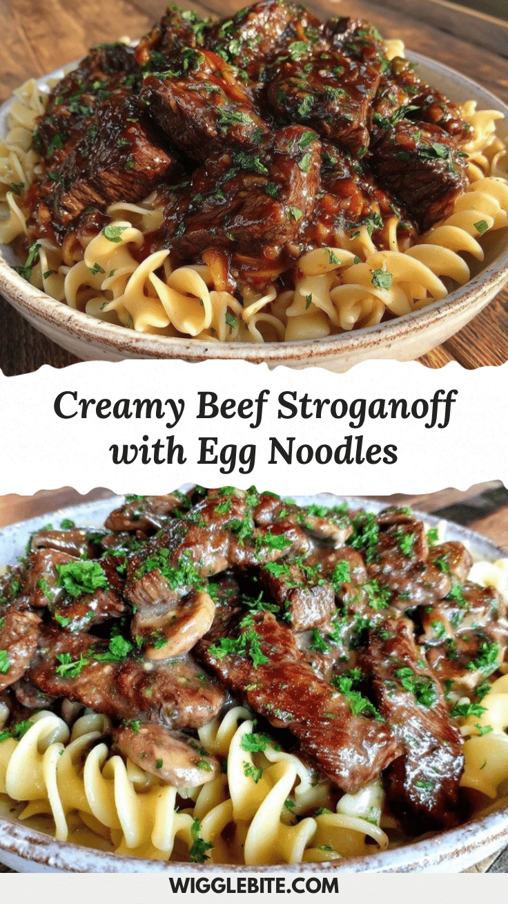 creamy beef stroganoff recipe