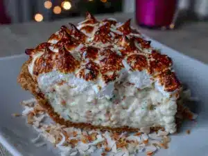 creamy coconut cream pie - featured image