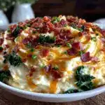 creamy colcannon potato mash - featured image