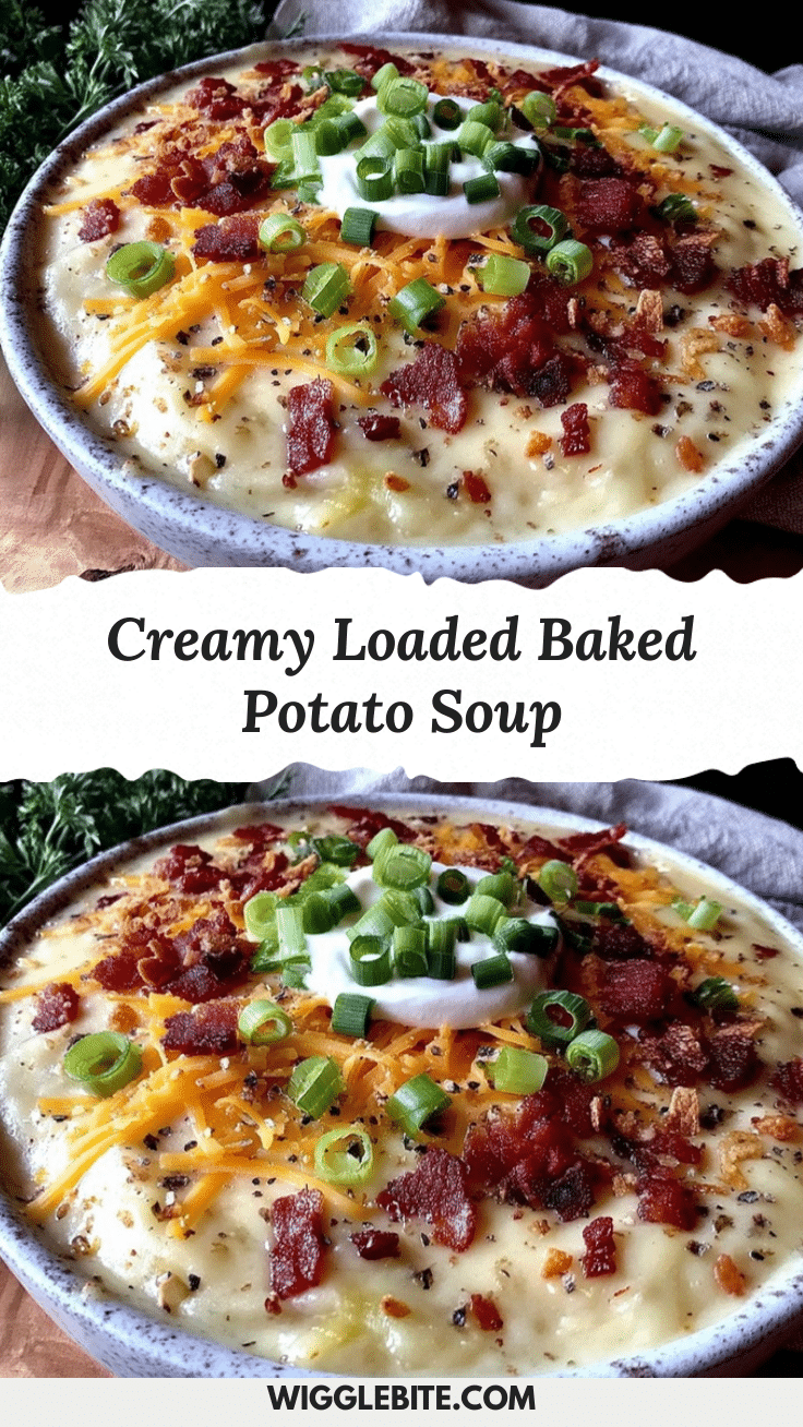 creamy loaded baked potato soup recipe