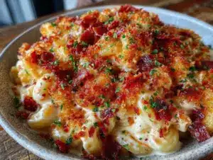 creamy mac and cheese - featured image