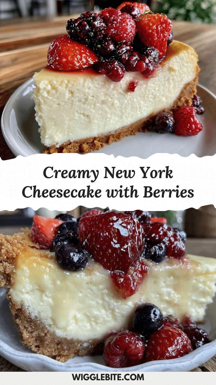 creamy New York style cheesecake recipe