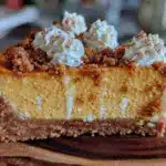 creamy pumpkin cheesecake - featured image