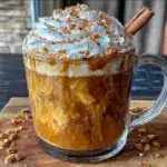 creamy pumpkin spice latte recipe - featured image