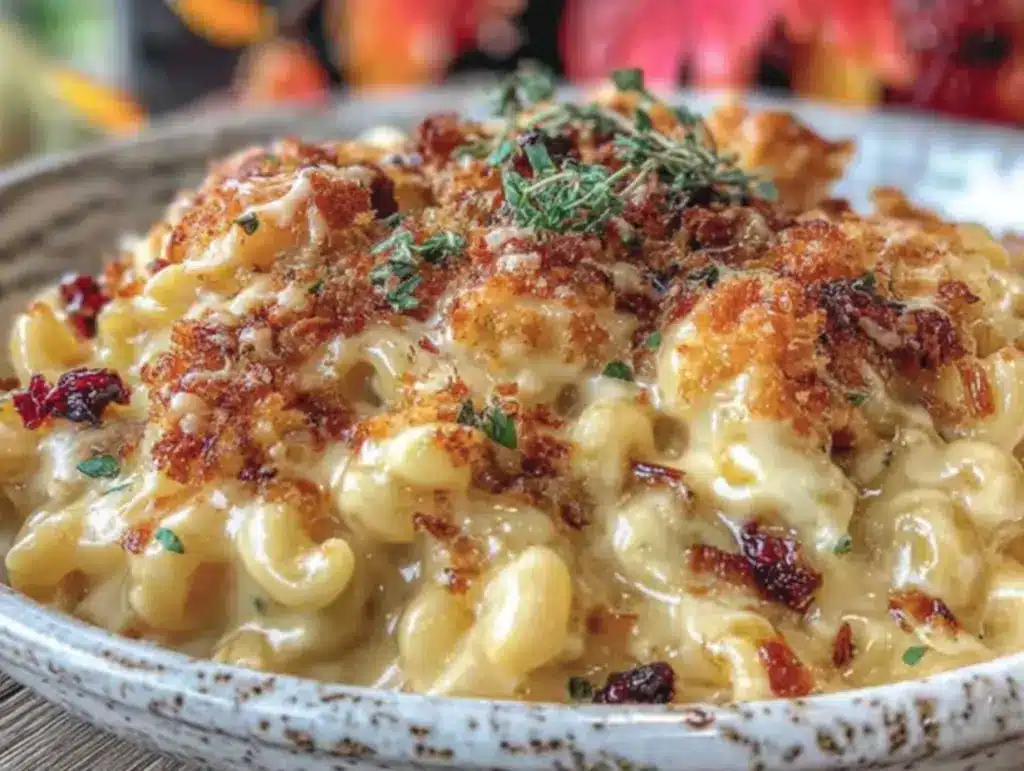 Creamy Thanksgiving Mac and Cheese - featured image