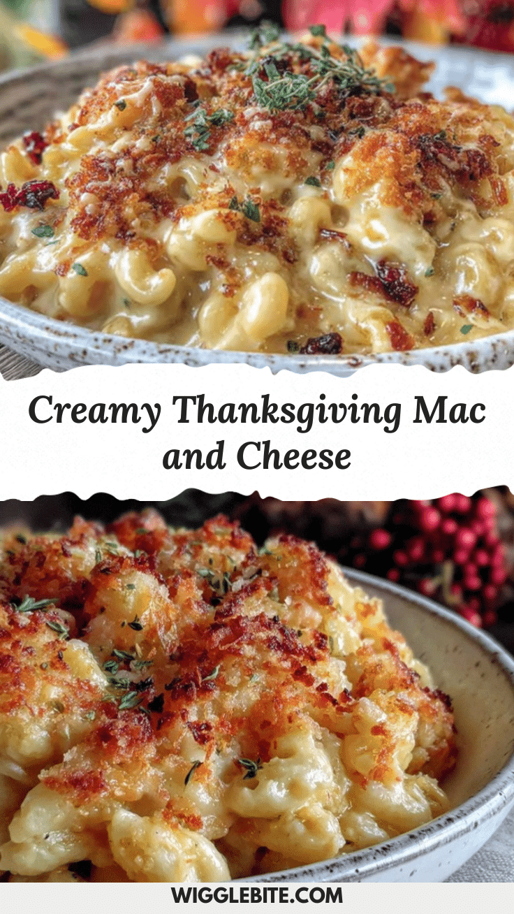 Creamy Thanksgiving Mac and Cheese recipe