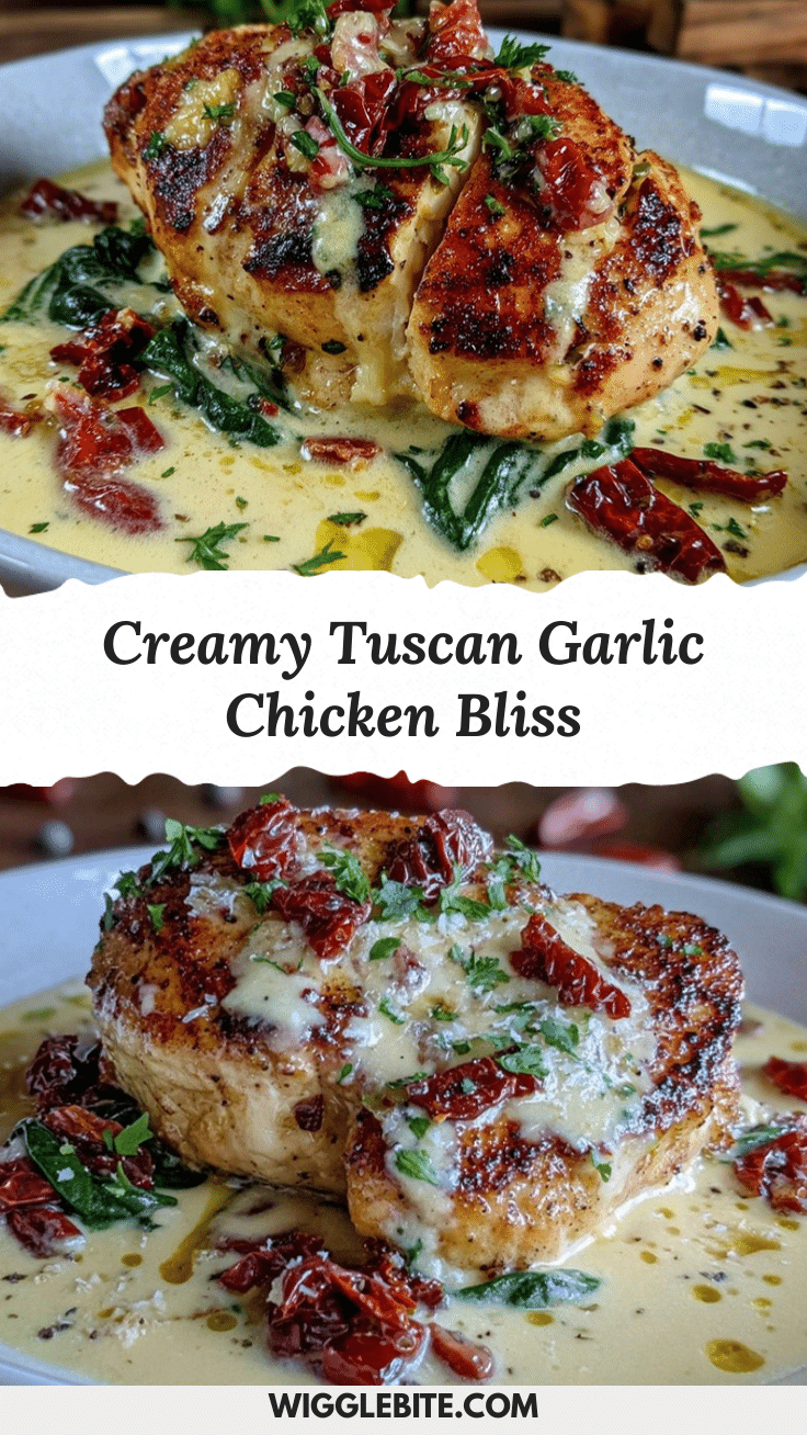 creamy tuscan garlic chicken recipe
