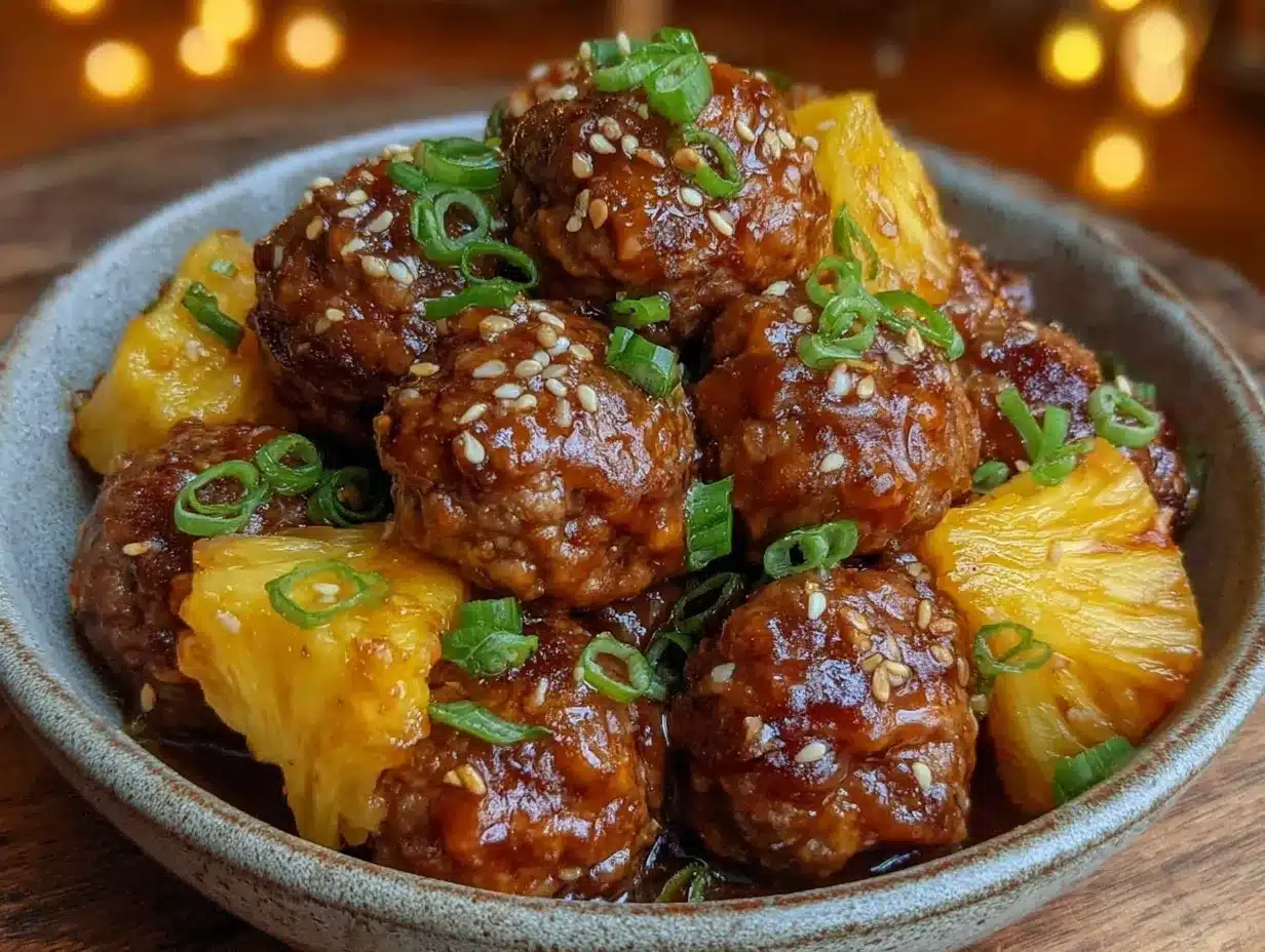 crispy air fryer teriyaki meatballs preparation steps