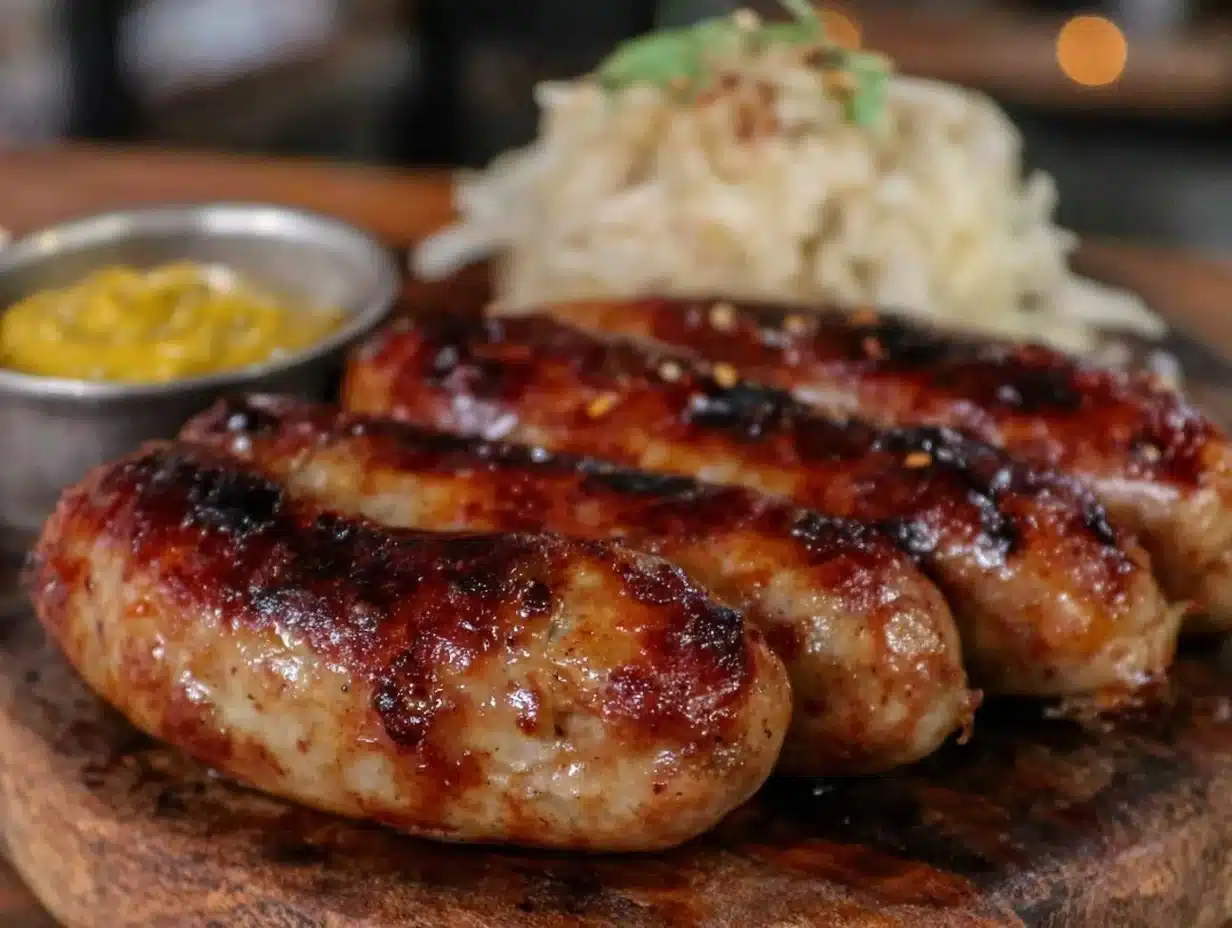 crispy bratwurst recipe - featured image