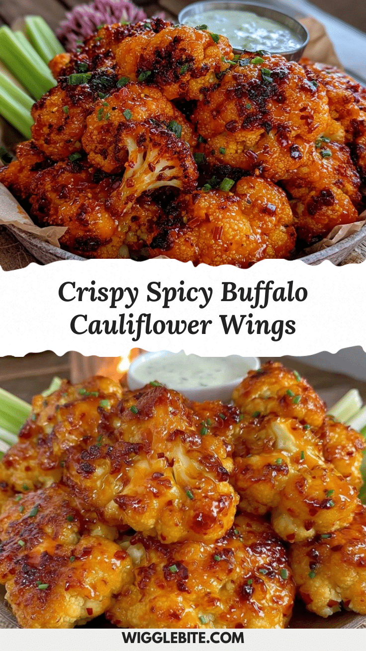 crispy buffalo cauliflower wings recipe