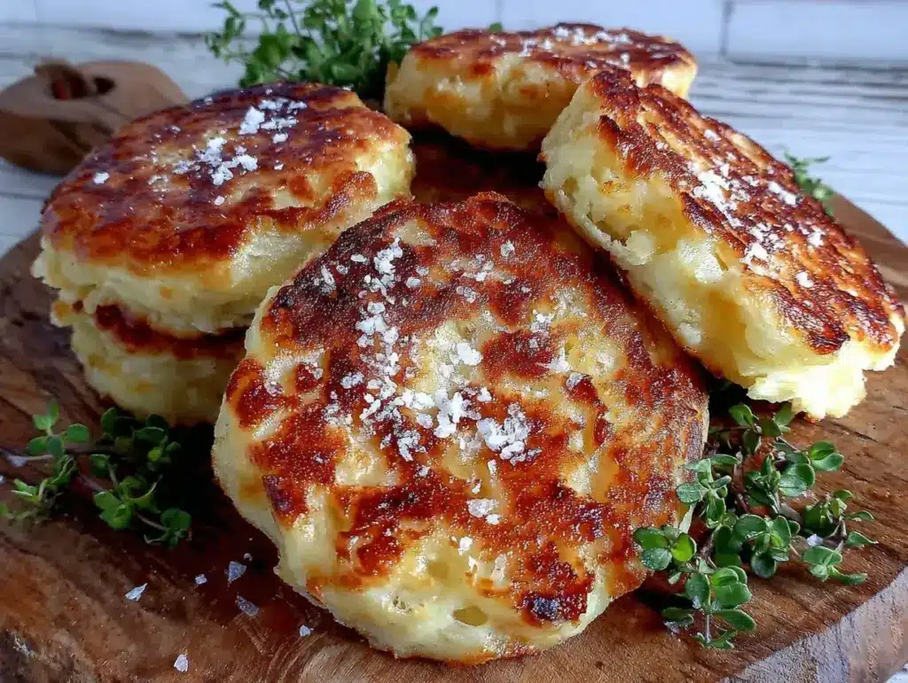 crispy buttery irish potato farls - featured image