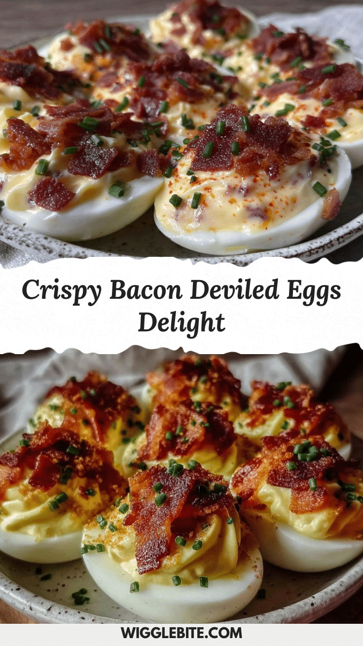 crispy deviled eggs with bacon recipe