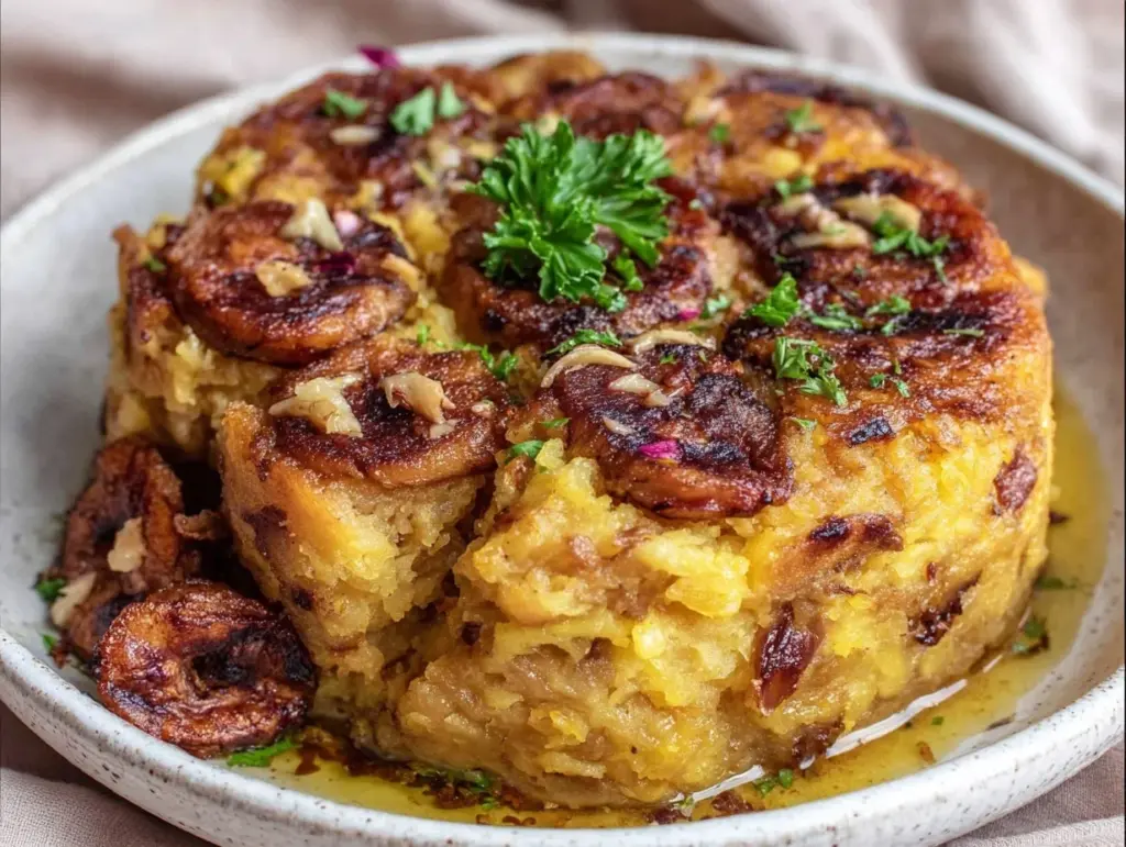 crispy garlic mofongo - featured image