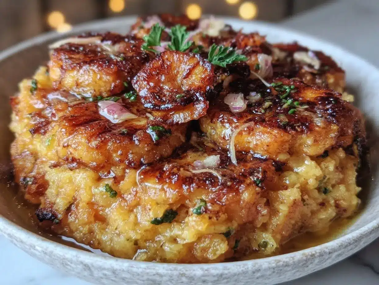 crispy garlic mofongo preparation steps