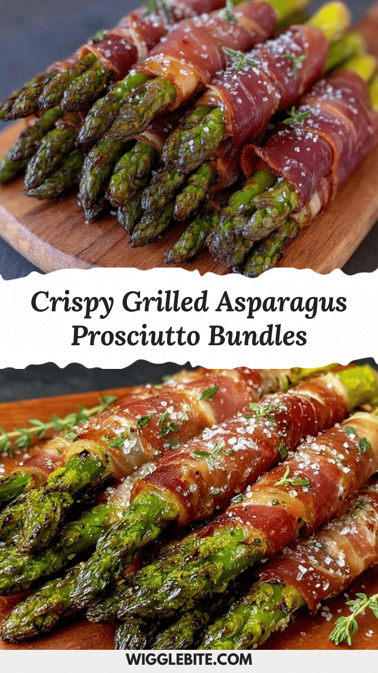 crispy grilled asparagus and prosciutto bundles recipe