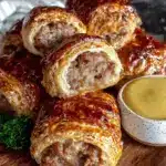 crispy Irish sausage rolls - featured image
