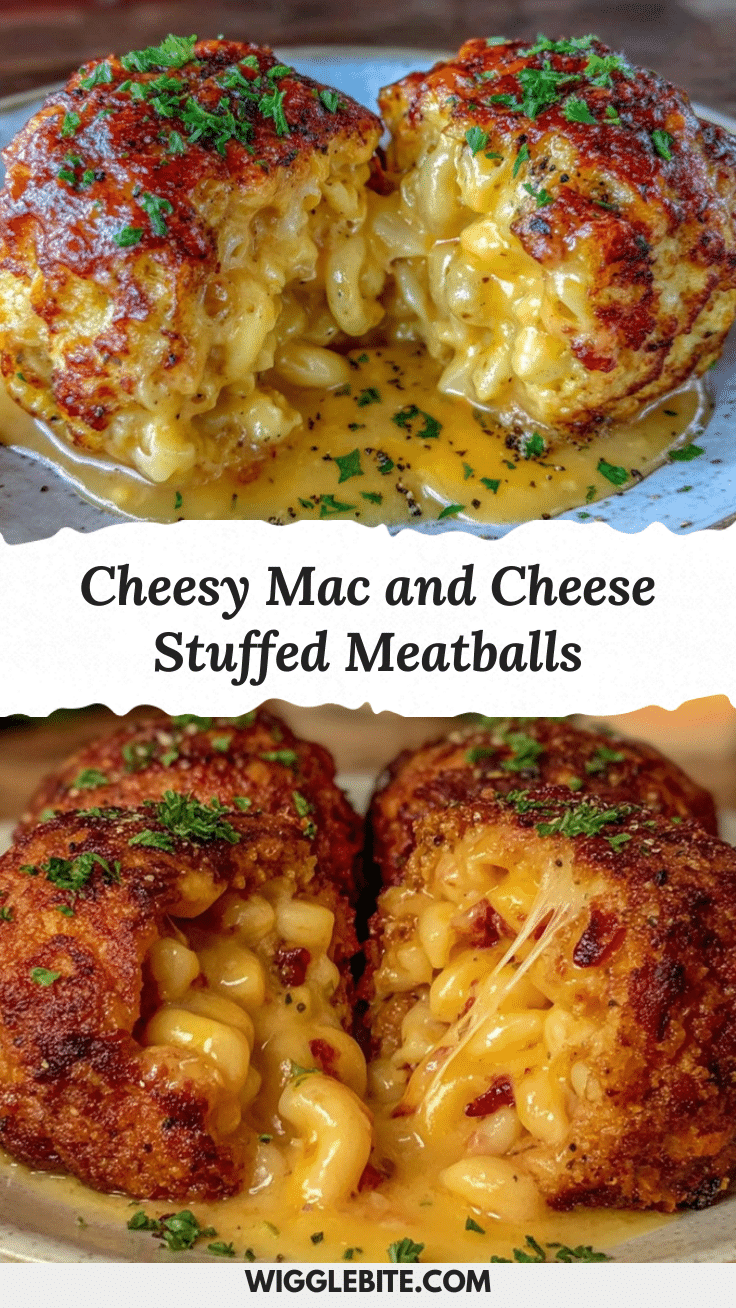 crispy mac and cheese stuffed meatballs recipe
