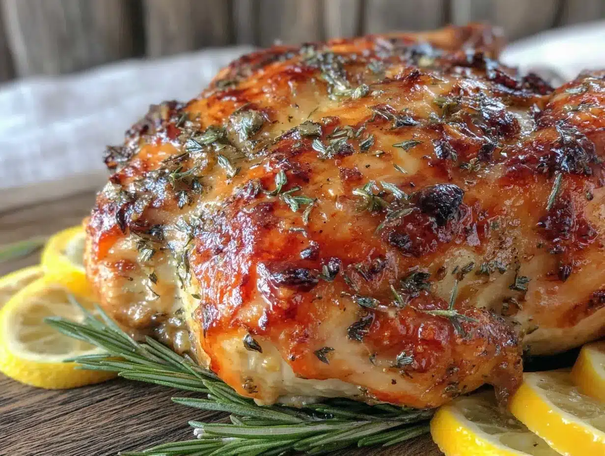 crispy roast chicken preparation steps