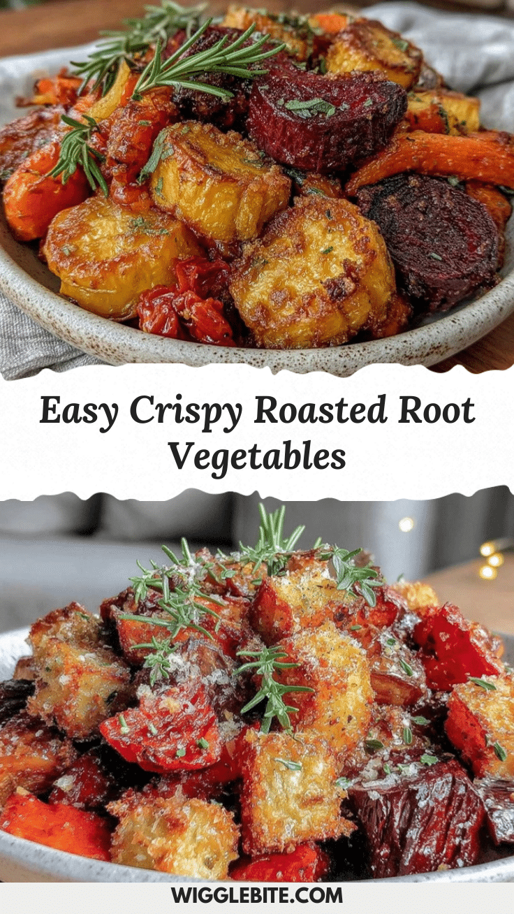 crispy roasted root vegetables medley recipe